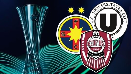 FCSB, CFR Cluj și U Cluj, capi de serie în turul 3 din Conference ...