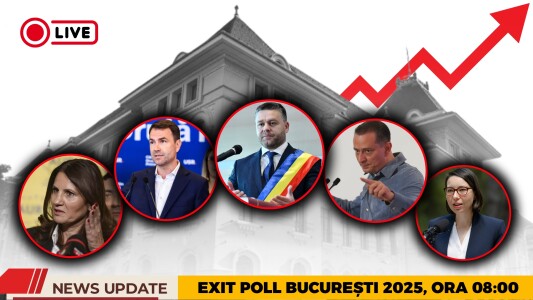Exit Poll București 2025. Live update – primele rezultate pentru Primăria ...