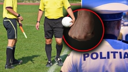 Scene halucinante la un meci de Liga a V-a. Un arbitru de 17 ani din ...
