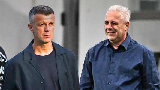Ce i-a spus Ovidiu Burcă lui Marius Șumudică la pauză. „Șumi” a refuzat să ...