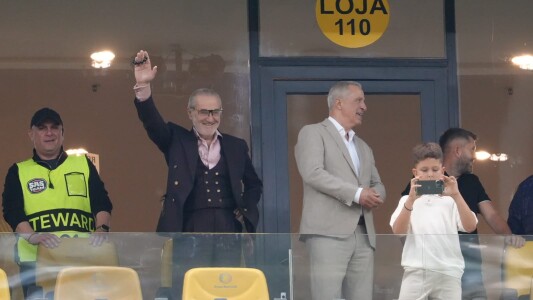 Gigi Becali, la stadion la debutul lui Laurențiu Reghecampf la FCSB! ...