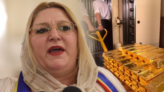 Parlamentarii Dianei Șoșoacă cer repatrierea aurului din rezerva națională, ...