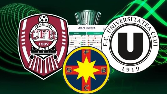 Cum arată lista posibililor adversari pentru FCSB, CFR Cluj și U Cluj în ...