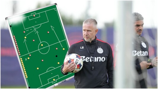 Echipa de start a FCSB cu Oțelul. Cum joacă Reghecampf la primul meci de la ...
