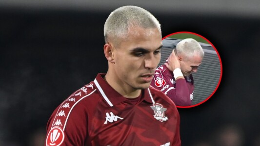 Imagini copleșitoare: Cristi Manea, în lacrimi în fața galeriei Rapidului ...