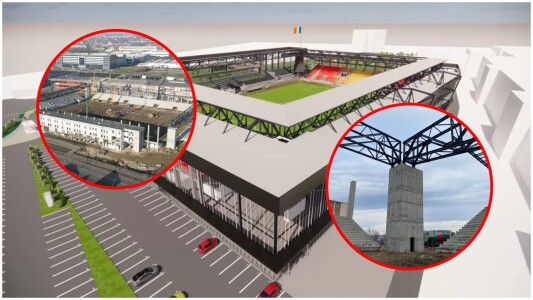 Orașul mare din România unde se construiește un stadion modern: peste 20 de ...
