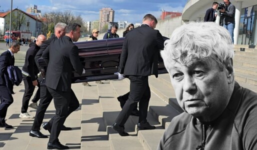 LIVE /  Sicriul lui Mircea Lucescu a ajuns la Arena Naţională! Răzvan ...