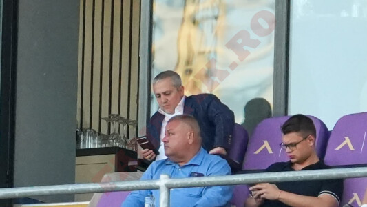 Mihai Rotaru și ceilalți acționari ai Craiovei au venit cu charter privat ...