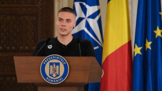 „L-ar vota românii peste 20 de ani pe marele campion David Popovici ...