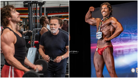 Cum arată fiul lui Arnold Schwarzenegger. A dat lovitura la primul concurs ...