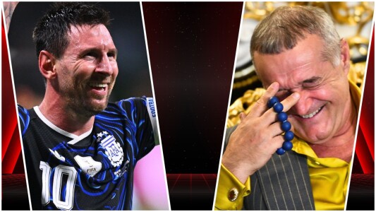 Messi și Gigi Becali, criză de râs în direct după retragerea de la ...