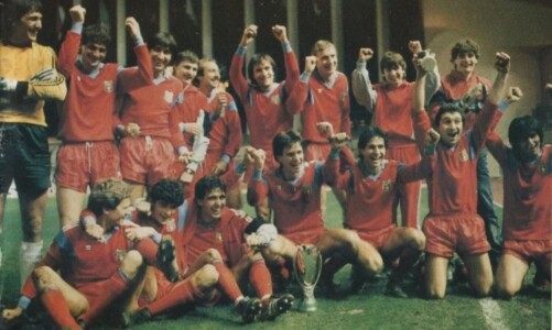 Ce au postat CSA Steaua și FCSB la aniversarea a 37 de ani de la câștigarea ...
