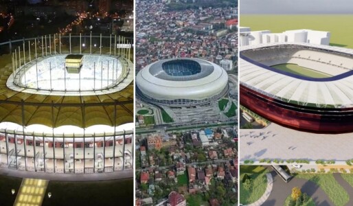 Top 10 stadioane din România. Unde se încadrează noul stadion Dinamo de 172 ...