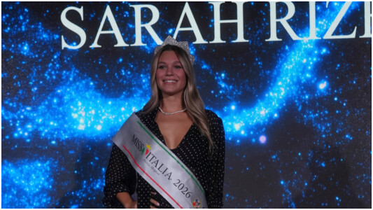 Românca Sarah Maria Rizea, Miss Italia 2026: campioană la înot, 100 de ...