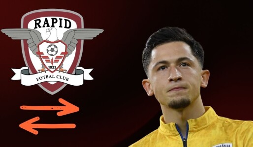 Olimpiu Moruțan semnează cu Rapid! Toate detaliile contractului. Exclusiv