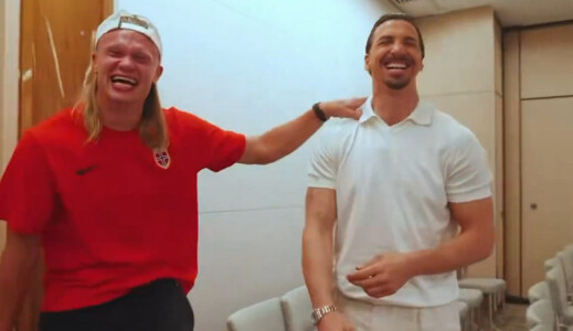 Ibrahimovic a dat nas în nas cu Haaland! Aroganță maximă a lui Zlatan: ...
