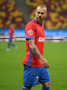 Denis Alibec, out din lotul FCSB la meciul cu CFR Cluj. A fost anunțat că ...