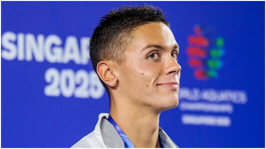 Ce tatuaj și-a făcut David Popovici! A luat titlul național și s-a mândrit ...