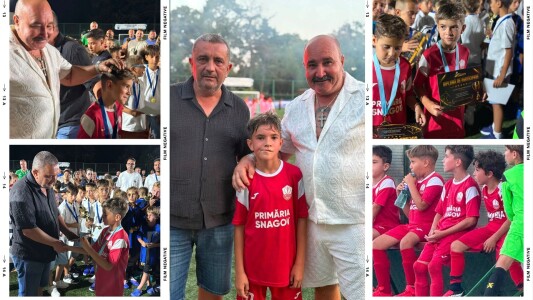 Nuțu Cămătaru, părinte model: fiul său de 9 ani a marcat un gol spectaculos ...