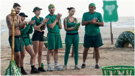 Florin Prunea, dat pe spate de o concurentă de la Desafio. E soția unui ...