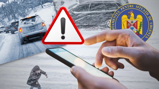 Cel mai sever episod de iarnă bagă în alertă autoritățile. DSU se ...