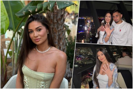 Cerere în căsătorie romantică în Las Vegas! Fotbalistul român care și-a ...