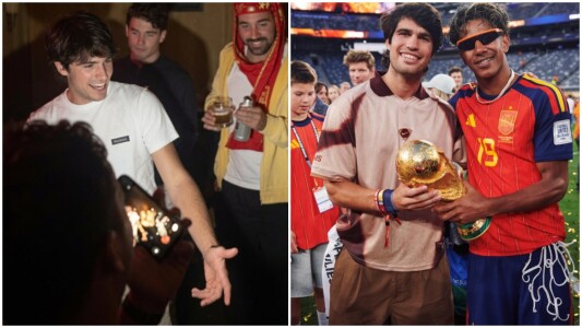 Carlos Alcaraz a făcut spectacol după finala Cupei Mondiale. Imagini virale ...