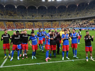 Echipa de start a FCSB cu FC Voluntari. Reghecampf a pregătit o mare ...