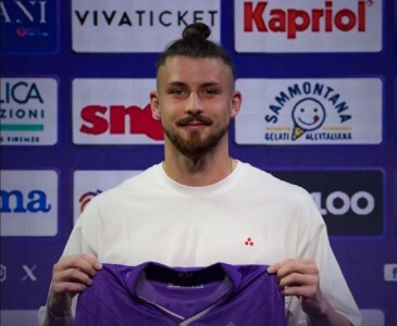 Radu Drăgușin i-a cucerit pe italieni la prezentarea de la Fiorentina: ...