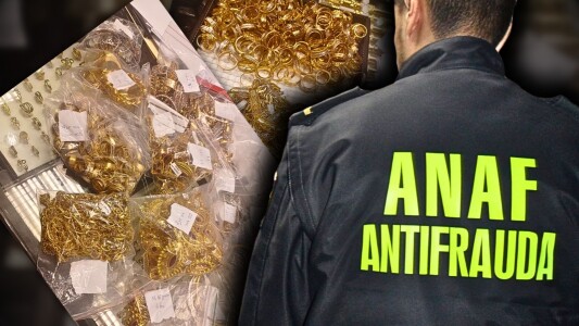 ANAF, captură de 6 kilograme de aur la o casă de amanet. Reacția-surpriză a ...