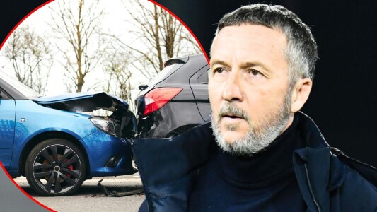 Mihai Stoica a făcut accident în București! SUV-ul său a fost distrus. ...
