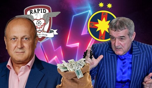 Dan Șucu, victorie totală în meciul cu Gigi Becali. Câți bani a făcut Rapid ...