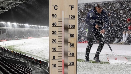 SuperLiga, sub cod roșu de frig! Ce spune prognoza meteo și cum arată ...