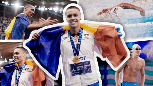 Culisele unei zile de AUR: David Popovici, campion la 100 de metri liber! E ...