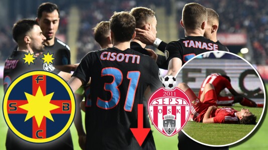 Cazul Sepsi le dă fiori celor de la FCSB: au terminat sezonul regular pe 7, ...