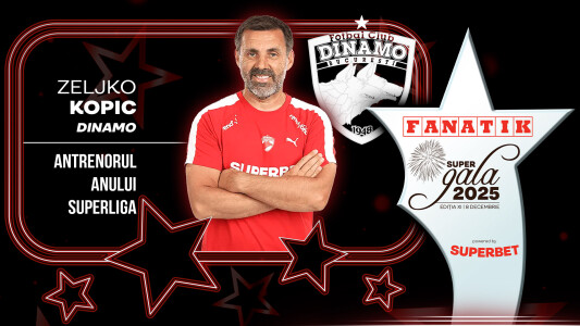 Zeljko Kopic, cel mai bun antrenor din fotbalul românesc în 2025. Primul ...