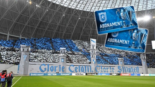 Detaliul spectaculos de pe biletele și abonamentele fanilor Universității ...