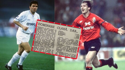 Gică Hagi şi Jan Urban, adversari în dueluri memorabile în Spania! ...