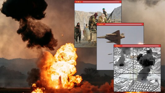 O putere nucleară anunță că e în război cu țara vecină și i-a bombardat ...