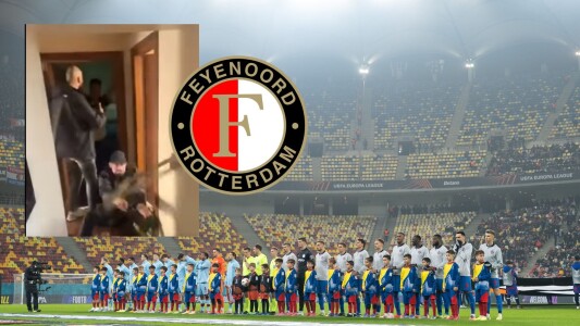 Halucinant! Fanii lui Feyenoord au distrus un apartament din București după ...