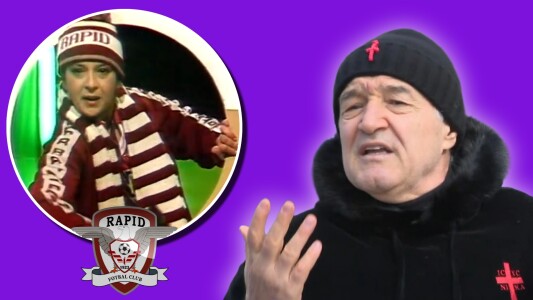 Ce gest a făcut Gigi Becali pentru fata unei artiste care a iubit Rapidul. ...