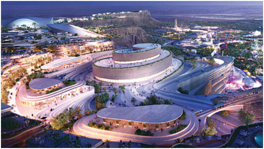 Orașul de 34,6 miliarde de euro se construiește în ritm alert. Va dispune ...