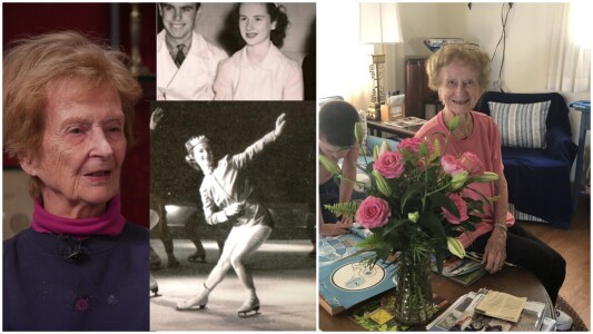 Povestea arbitrei din patinaj încă activă la 103 ani. Are peste 70 de ani ...