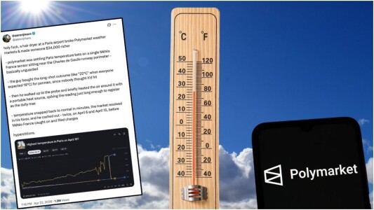 Schema incredibilă prin care a măsluit un pariu pe meteo! A câștigat 34.000 ...