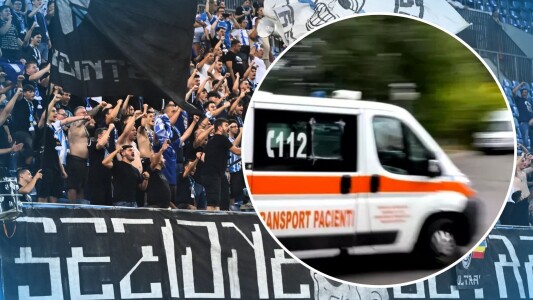 La un pas de tragedie pe Ion Oblemenco: un fan a căzut în gol din peluză și ...