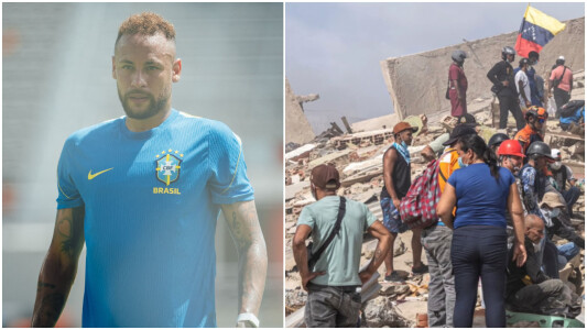 Neymar, gest impresionant pentru oamenii afectați de cutremurele din ...