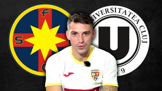 „Stanciu a bătut palma cu U Cluj”. Gigi Becali a comentat în direct ...