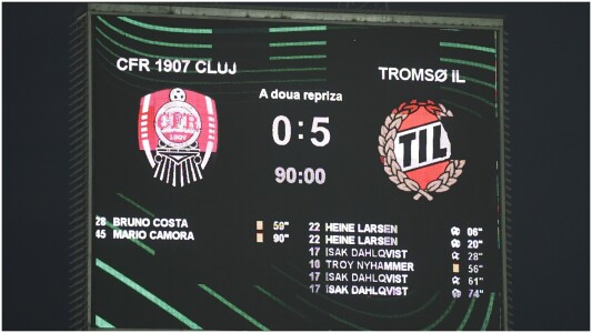 Decizie radicală după CFR Cluj – Tromso 0-5! Au renunțat la transmisiunea ...