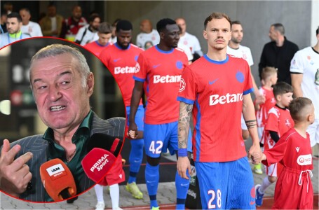 Gigi Becali dă afară 5 jucători de la FCSB după 0-2 cu Hermannstadt: „Li ...