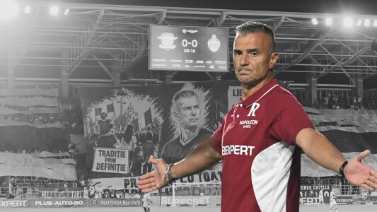Ce a pățit Daniel Pancu la revenirea ca antrenor la Rapid. Doar 4 minute a ...